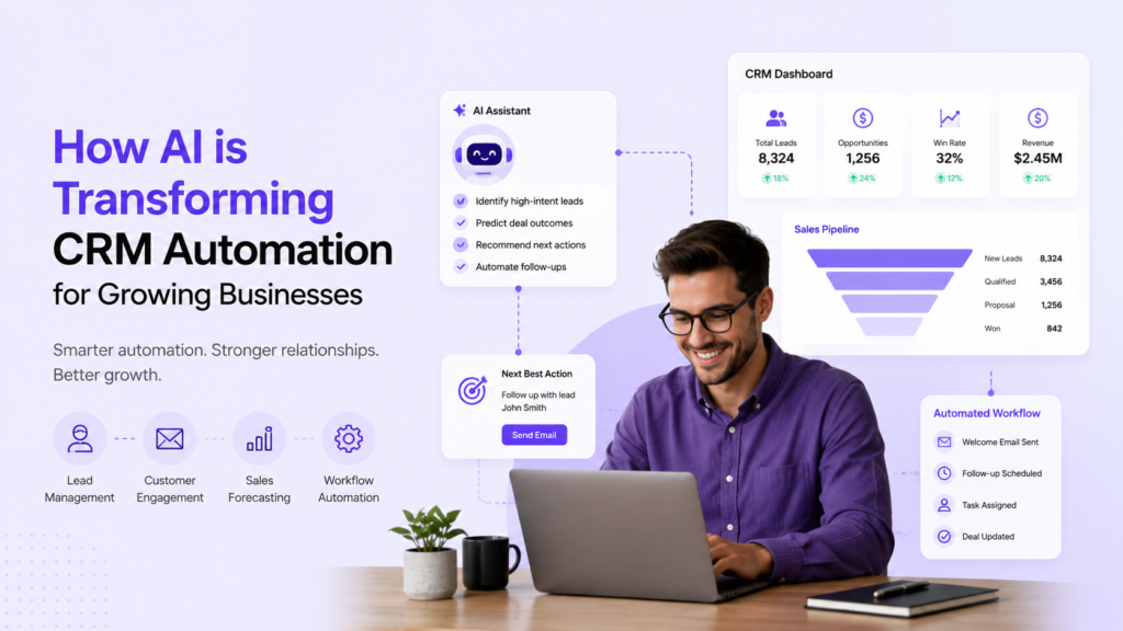 How AI is Transforming CRM Automation for Growing Businesses