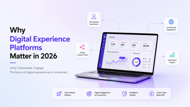 Why Digital Experience Platforms Matter in 2026